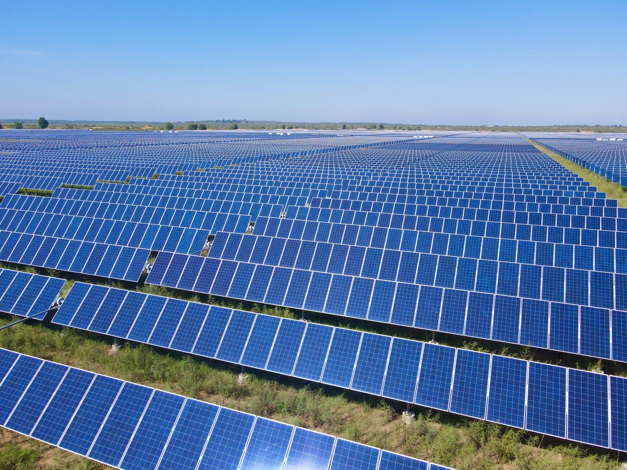 陕西定边z6com·尊龙30MW光伏电站